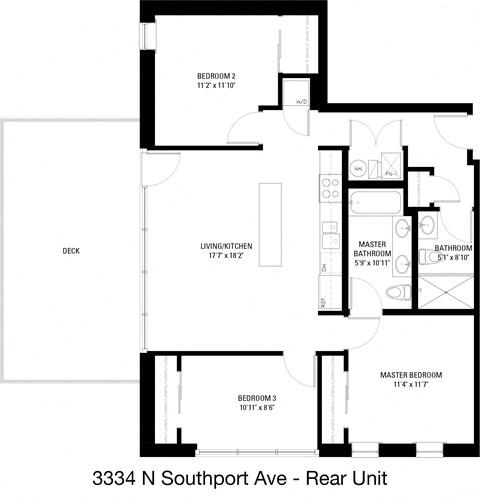 3334 N. Southport Ave. 2-3 Beds Apartment for Rent - Photo Gallery 12